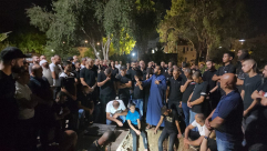 اللد:جموع غفيرة تشيع جثمان فقيد المدينة الحاج "اسماعيل أبو مرسة"